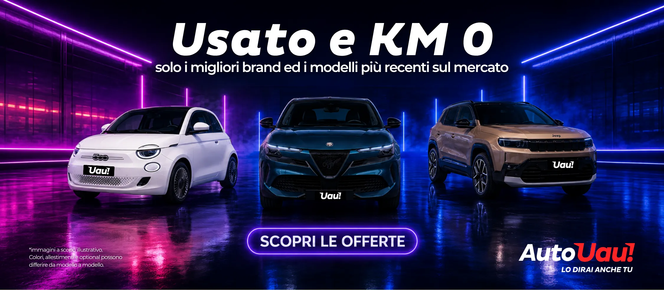 Immagini promozione Usato e Km0